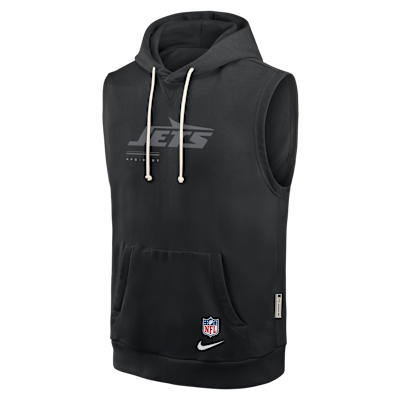 New York Jets Sideline Men's Nike Dri-FIT NFL Sleeveless Pullover